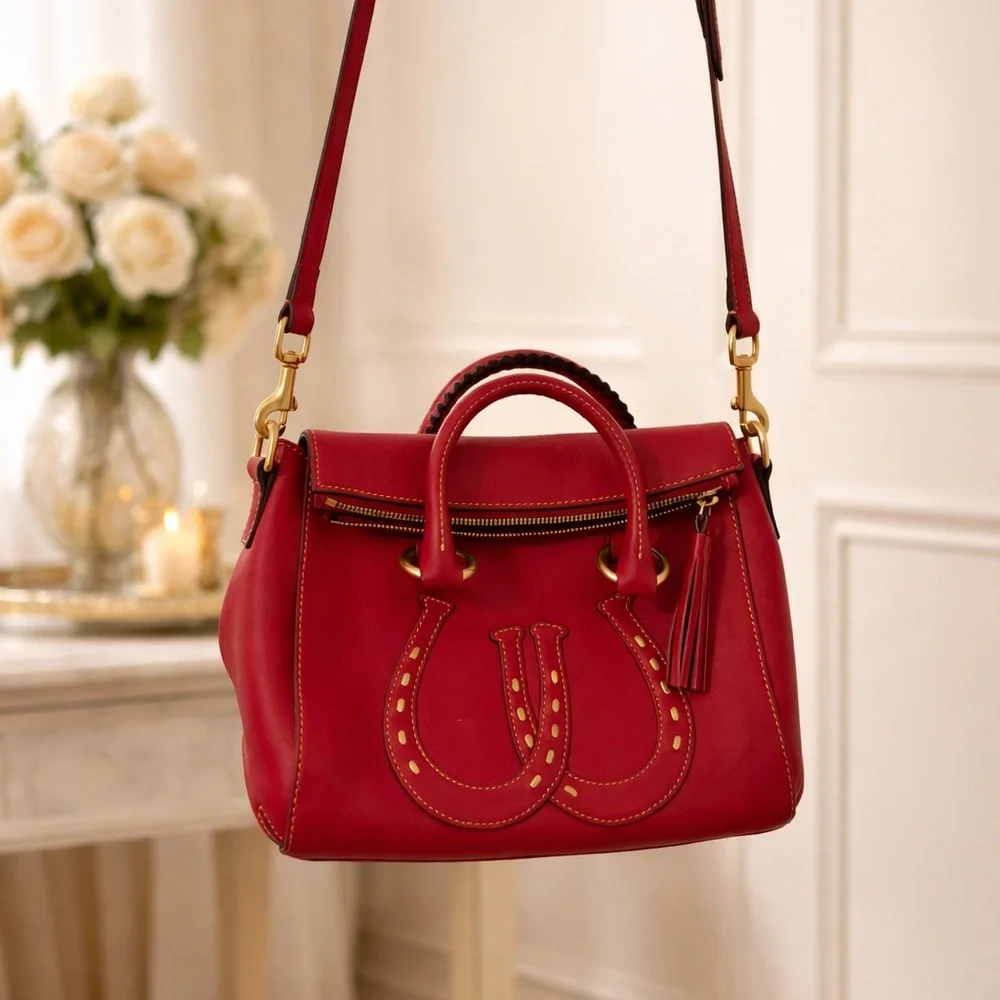 ***RARE- HARD TO FIND*** Red Dooney & Bourke Western Horseshoe Florentine - Picture 2 of 9